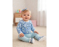 Dartomik Niezapominajki - Kinderbody - Lange Mouw - Katoen - Maat 62