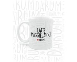 #DARUM! Mok - Latte Maggiejatoch - Mok met grappige tekst - Quote