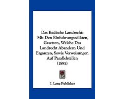 Das Badische Landrecht