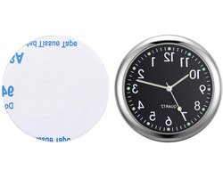 Dashboard Klok - Mini Compacte Luminous Klok voor Auto, Boot, Fiets en Thuis - Stick-on Vent Klok - Dashboard Horloge met Nachtverlichting