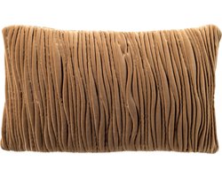 DAVIDE | sierkussen 30x50 cm | Natural | bruin | Hoii | met duurzame kussenvulling