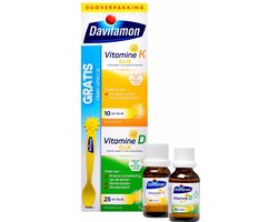 Davitamon Baby 1ste Vitamines - 2 x 35 ml - Voordeelverpakking