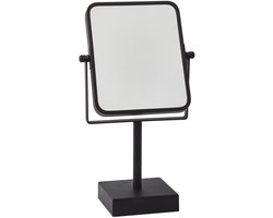 Dax Make Up Spiegel Black | Zwart | Staal