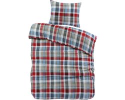 Day Dream Bazel - Flanel - Dekbedovertrek - Eenpersoons - 140x200/220 cm - Multi