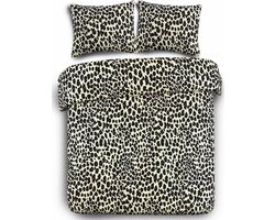Day Dream Panter - Dekbedovertrek - Tweepersoons - 200x200/220 cm - bruin