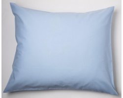 Day Dream slopen - strijkvrij - katoen - set van 2 - 60 x 70 - Blauw