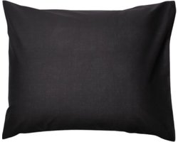 Day Dream slopen - strijkvrij - katoen - set van 2 - 60 x 70 - Zwart