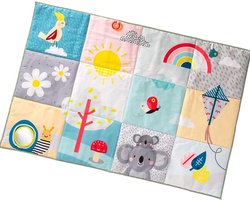 Daydream Baby Mat - Super Padded Sensory Play Mat with Carry Handle, Koala Theme, Baby Safe Mirror & Teether, Easy to Clean Fabric - 0+ Months