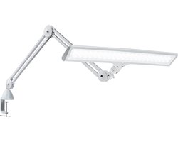 Daylight daglichtlamp Lumi E35500 - Bureaulamp - Dimbaar - Verstelbaar - Tafellamp - Hobbylamp - Wit
