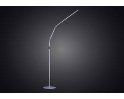 Daylight Slimline 4 E35219 - staande vloerlamp - dimbare led daglicht verlichting - in hoogte verstelbaar - Ice Grey