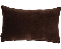 Dayna Velvet kussen bruin 30x50cm