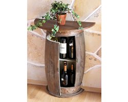 DD® Barkast - Drankkast - Barmeubel - 60x30x75cm - Bruin