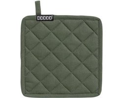 DDDDD - 2x Pannenlap - Kit - 21 x 21 cm - Laurel - Set van 2 stuks