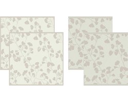 DDDDD - 2x Theedoek + 2x Keukendoek - Kenchi - Cream