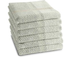 DDDDD - 6x Keukendoek - Madras - 50x55 cm - Cream - 6 stuks