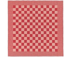 DDDDD - Barbeque - 2x Theedoek 65 x 65 cm - Set van 2 stuks - Rood