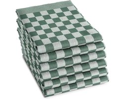 DDDDD Barbeque - Theedoeken Set van 6 - 65x65cm - Groen