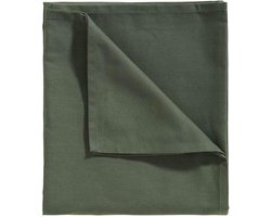 DDDDD - Kit - Tafellaken - 140x240 cm - Tafelkleed - Rechthoekig - Katoen - Lauriergroen