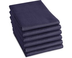 DDDDD Logo - Theedoek - Blue - 6 stuks