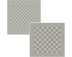 DDDDD Thee - en keukendoek Barbeque Taupe - set van 2