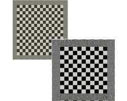 DDDDD Thee - en keukendoek Barbeque Zwart - Set van 2