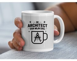 De Architect Van Mijn Dag Mok, Architect Cadeau Idee, Gepersonaliseerde Mok, Architect Koffie Mok, Grappige Architect Mok, Creatieve Mok