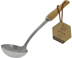 De Buyer B Bois Pollepel - 34cm - Hout - Rvs