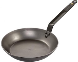 de Buyer Mineral B Element Koekenpan 26 cm – Plaatstaal – PFAS-vrij – Natuurlijke Antiaanbaklaag – Inductie Geschikt