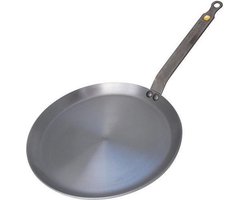 de Buyer Mineral B Pannenkoekenpan 24 cm – Crêpepan – Plaatstaal – PFAS-vrij – Natuurlijk Antiaanbak Effect – Made in France