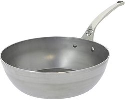 De Buyer Mineral B Pro Sauteuse - ø 28 cm - Plaatstaal - PFAS-vrij - RVS handgreep
