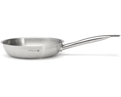 de Buyer Prim'Appety Koekenpan 24 cm – RVS – Inductie Geschikt – Professionele Kwaliteit – Roestvrij Staal