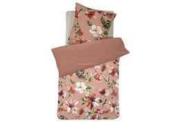 DE - Cinderella Dekbedovertrekset katoen 155x220 / 80x80 cm cleo soft terra