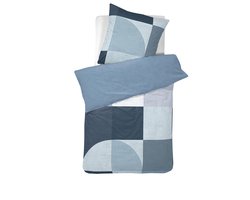 DE - Cinderella Duvet cover set cotton 135 x200 / 80x80 cm rune blue
