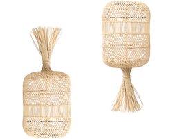 De Dumpling Hang- en Vloerlamp - Naturel - M
