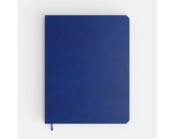 De Kempen - Agenda 2027 - Weekly Planner - Vlakliggend - Marmeren Schutblad - Large 17.1 x 22 cm - Blue Note/Blauw