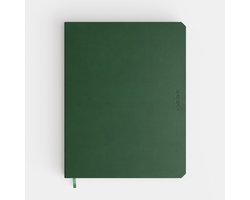 De Kempen - Agenda 2027 - Weekly Planner - Vlakliggend - Marmeren Schutblad - Large 17.1 x 22 cm - Origin/Groen