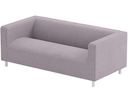 De Klippan Loveseat-reservehoes is op maat gemaakt voor de IKEA Klippan Loveseat-hoes, een reserve bankovertrek. Alleen dekken! Grijze aansteker