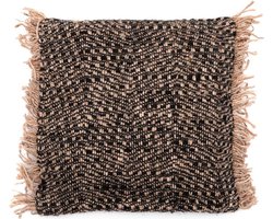 De Oh My Gee Kussenhoes - Zwart Koper - 40x40
