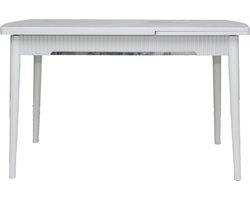 De Sfeer - Keukentafel - Eetkamertafel - EetTafels - Inklapbaar - Rambla 2 - 165x80 cm - 4 tot 6 personen - Eettafel - MDF