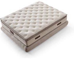 De Sfeer - Matras 90x 200 cm - Diamond Matras - Hoogte 33 cm - Stevig - Ergonomisch - Comfortabel – Ademend