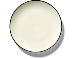 Dé Tableware by Ann Demeulemeester - Ontbijtbord Variatie 1 - Ø24 - 2 stuks