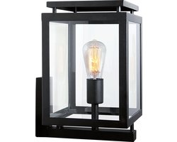 De Vecht Muurlamp Zwart