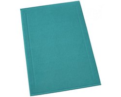 De Witte Lietaer Badmat Contessa 120 X 70 Katoen Aquagroen