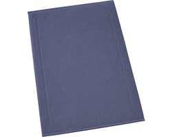 De Witte Lietaer Badmat Contessa, Sapphire Blue - 60 x 60 cm - Katoen