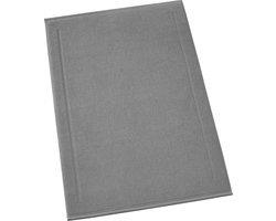 De Witte Lietaer Badmat Contessa, Steel Grey - 60 x 100 cm - Katoen