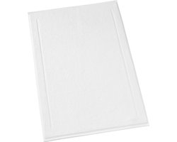 De Witte Lietaer Badmat Contessa, White - 60 x 100 cm - Katoen