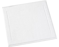 De Witte Lietaer Badmat Contessa, White - 60 x 60 cm - Katoen