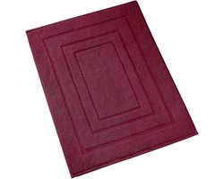 De Witte Lietaer Badmat Pacifique Beet Red - 50 x 75 cm - Rood - Katoen