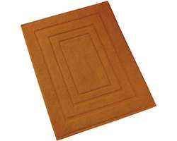 De Witte Lietaer Badmat Pacifique Caramel - 70 x 120 cm - Bruin - Katoen
