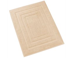 De Witte Lietaer Badmat Pacifique Sand - 70 x 120 cm - Beige - Katoen